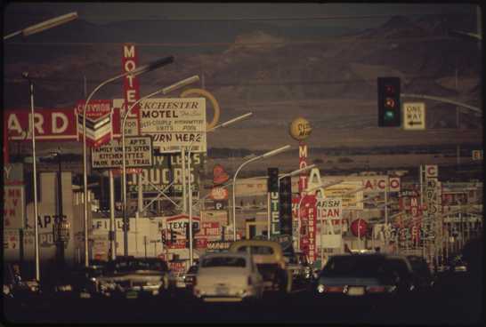 Street scene from east las vegas